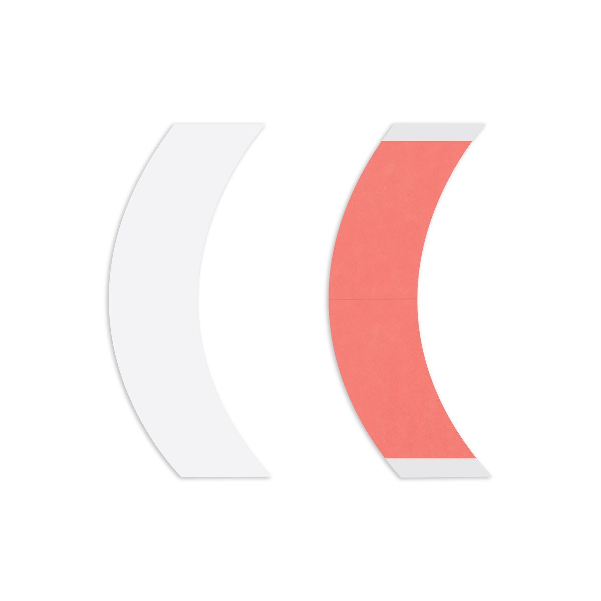 Red Liner Sensi-Tak tape "CC" contour shape 36 pack